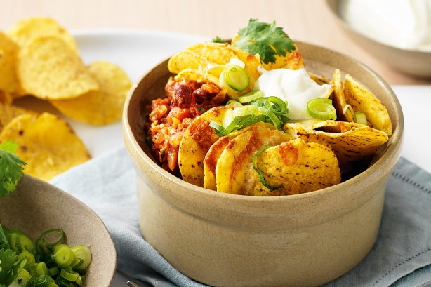 Nếm nachos đậu ớt được làm bằng bếp từ Munchen