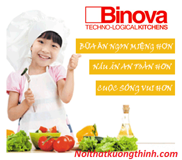 Nấu nướng tiện lợi hơn với bếp điện từ Binova