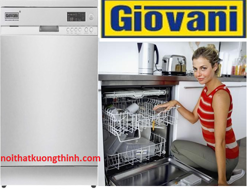 Máy rửa bát Giovani cánh tay đắc lực của chị, em