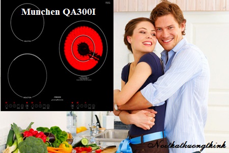 Bếp điện từ Munchen QA 300i: Sản phẩm đạt Tiêu chuẩn EMC Directive 108/EC của Châu Âu