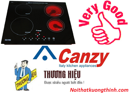 Bếp điện từ Canzy CZ 640 mang phong cách nhà bếp Châu Âu đến với bếp Việt.