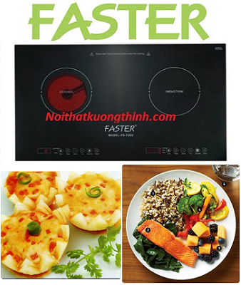 Bếp điện từ Faster FS 73ES giúp cho chị em thỏa sức sáng tạo món ăn mỗi ngày