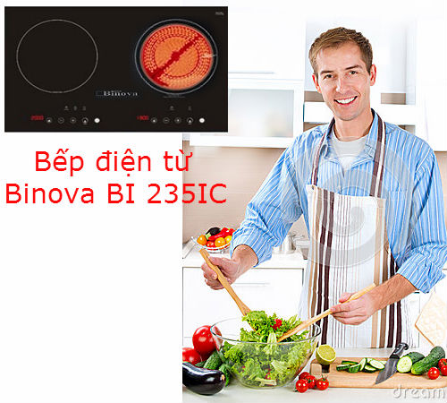 Bếp điện từ Binova BI 235IC và những tiện ích hấp dẫn cho người dùng