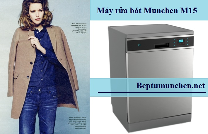 Máy rửa bát Munchen M15 bảo vệ da tay